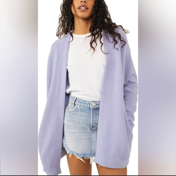 ⭐NWT⭐ Free People - Ottoman Knit Cardigan Size S - Picture 3 of 5